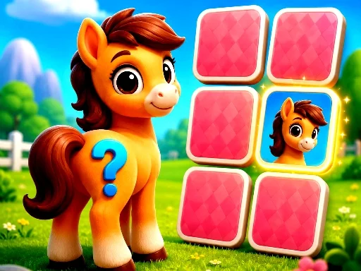 Cute Pony Memory Quest - 789BET