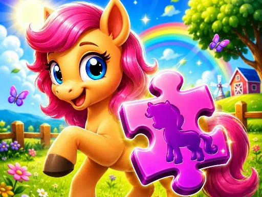 Cute Pony Puzzle Quest - 789BET