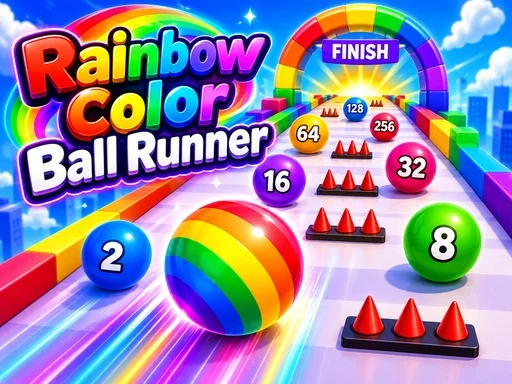 Rainbow Color Ball Runner - 789BET