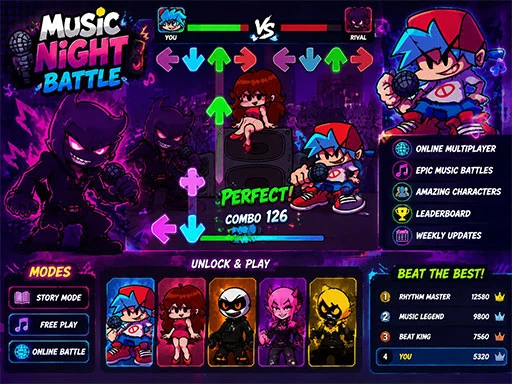 Music Night Battle: Rhythm Game - 789BET
