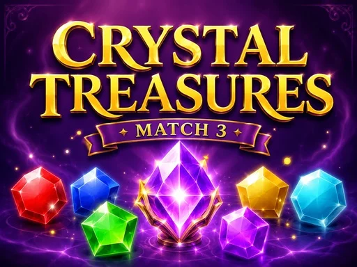 Crystal Treasures: Match 3 - 789BET