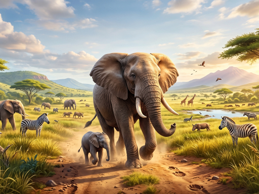 Zoo Elephant Simulator City Attack - 789BET