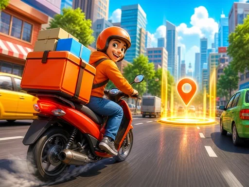 City Delivery Rider Simulator - 789BET