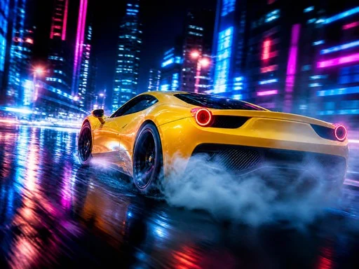 Neon City Drift Racing - 789BET