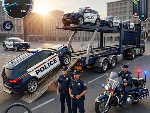 Police Transport Game - 789BET