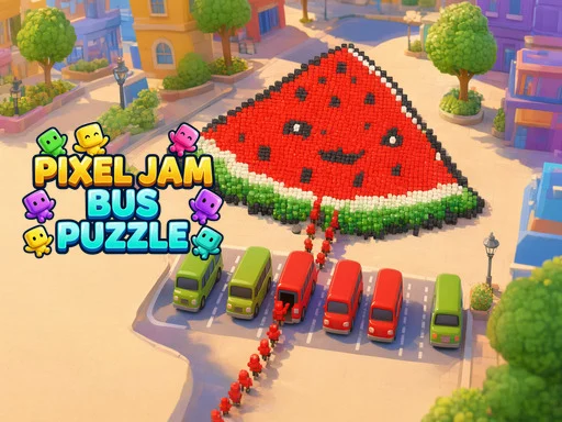 Pixel Jam Bus Puzzle - 789BET