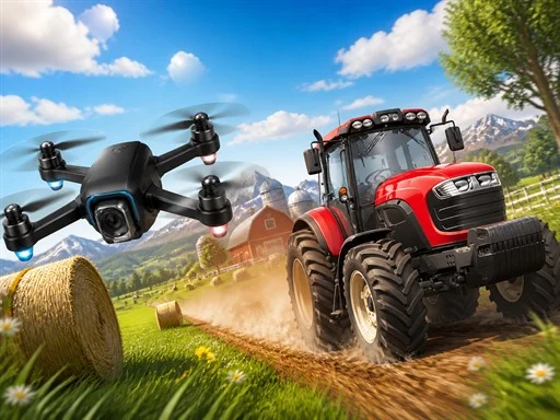Drone vs Tractor Challenge - 789BET