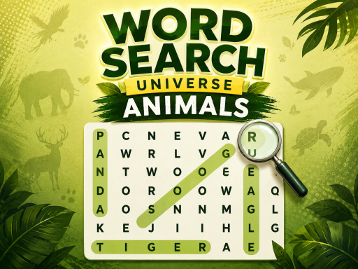 Word Search Universe Animals - 789BET