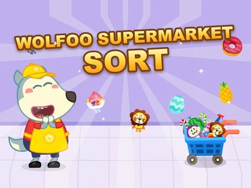 Wolfoo Supermarket Sort - 789BET